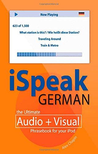 iSpeak German Phrasebook - Audiobook English by Alex Chapin - 27/03/2007 