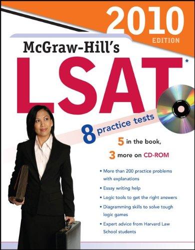 McGraw-Hill's LSAT With CD-ROM - Paperback English by Curvebreakers - 1/6/2009 
