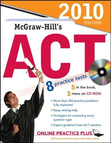 Mcgraw-Hill's Act With Cd-Rom, 2010 Edition - Paperback English by Steven Dulan - 15/05/2009