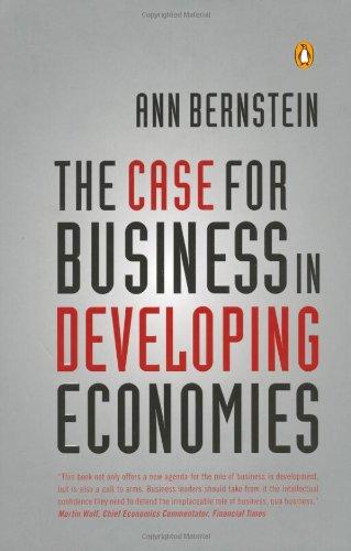 The Case for Business in Developing Economies - Hardcover English by Ann Bernstein - 27/10/2010 