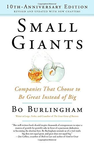Small Giants Paperback English by Bo Burlingham - 42684