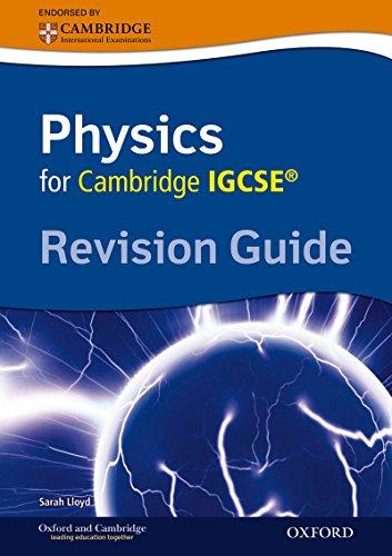 Physics for Cambridge Igcserg Revision Guide printed_book_paperback english - 1/11/2014 