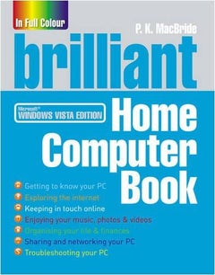 Brilliant Home Computer Book Hardcover English by P.K. MacBride - 39803 