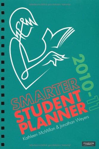 Smarter Student Planner 2010-2011 - Spiral Bound English by Jonathan Weyers - 6/5/2010 
