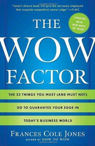 The Wow Factor - Paperback English by Frances Cole Jones - 31/08/2010 - v1500663007/N11167660A_1