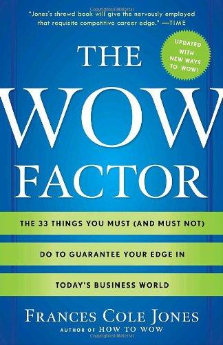 The Wow Factor - Paperback English by Frances Cole Jones - 31/08/2010