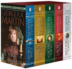 George R. R. Martin's A Game of Thrones 5-Book Boxed Set Paperback English by George R. R. Martin - 41576