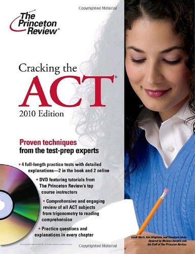 Cracking the Act - Paperback English by Princeton Review - 29/12/2009 