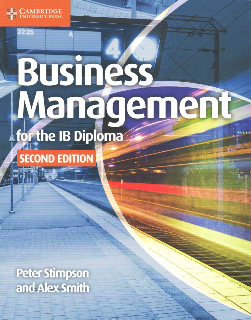 Business Management For The IB Diploma Coursebook Paperback English by Peter Stimpson - 42063 
