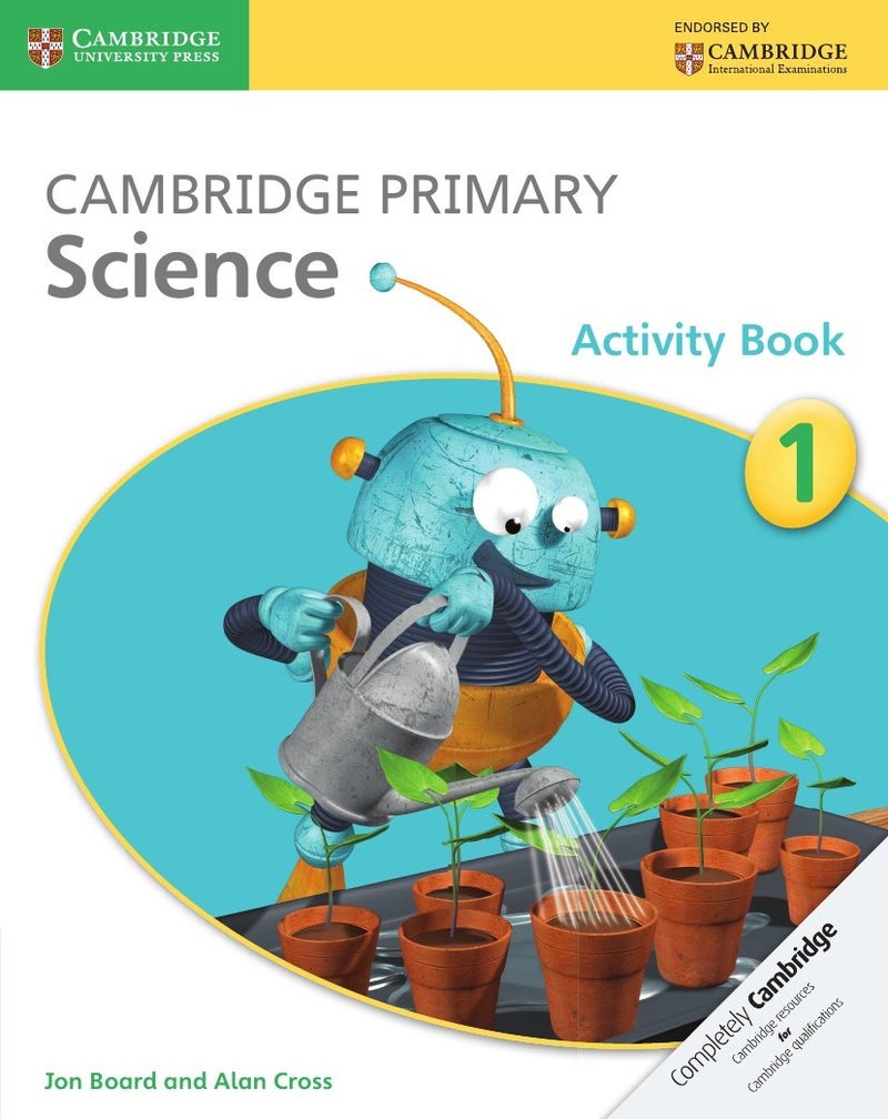 Cambridge Primary Science Stage 1 Activity Book Paperback English by Jon Board - 41781 