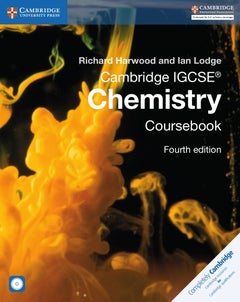 Cambridge IGCSE Chemistry Coursebook Paperback English by Richard Harwood - 41820