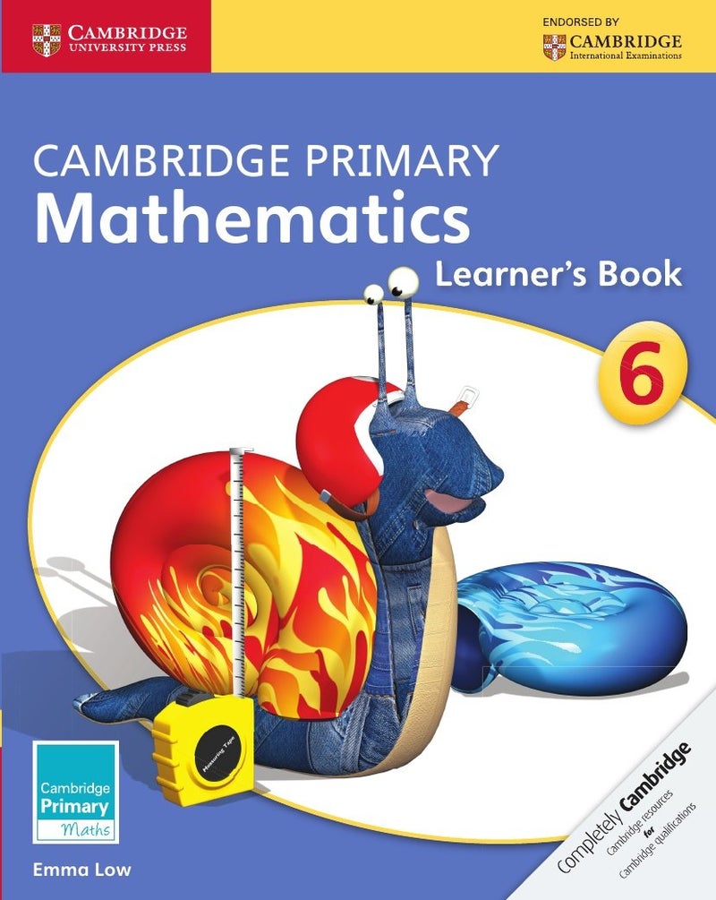 Cambridge Primary Mathematics Stage 6 Learner's Book printed_book_paperback english - 41781 