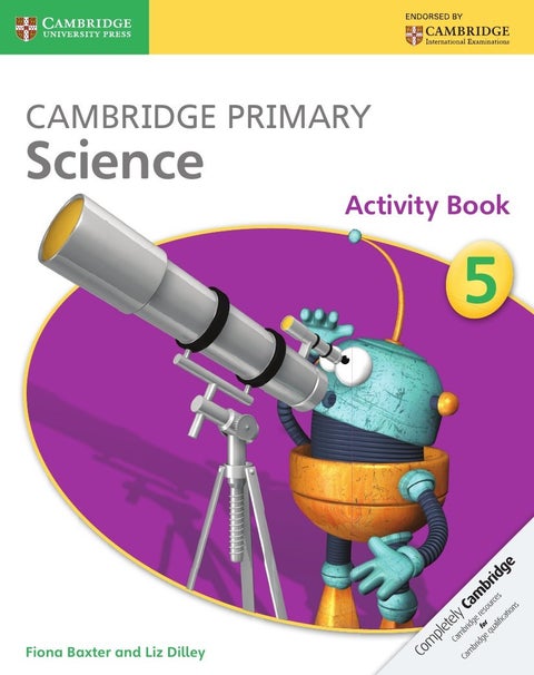 Cambridge Primary Science Stage 5 Activity Book Paperback English by Fiona Baxter - 41781