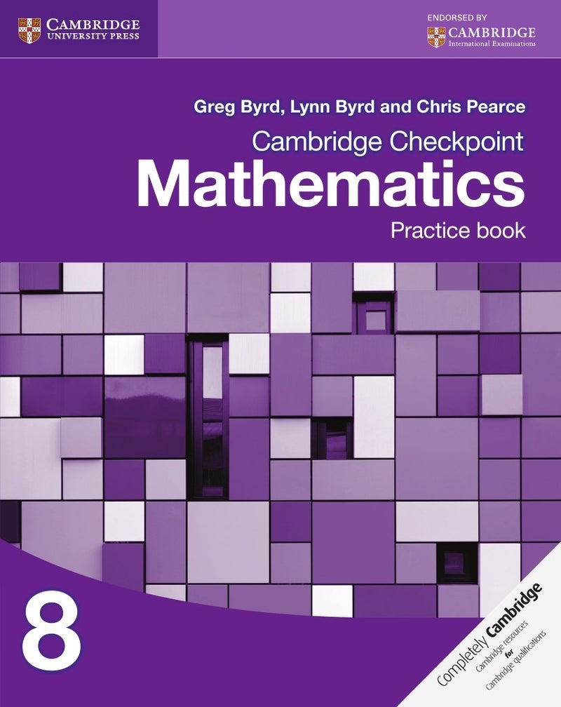 Cambridge Checkpoint Mathematics Practice Book 8 Paperback English by Greg Byrd - 41235