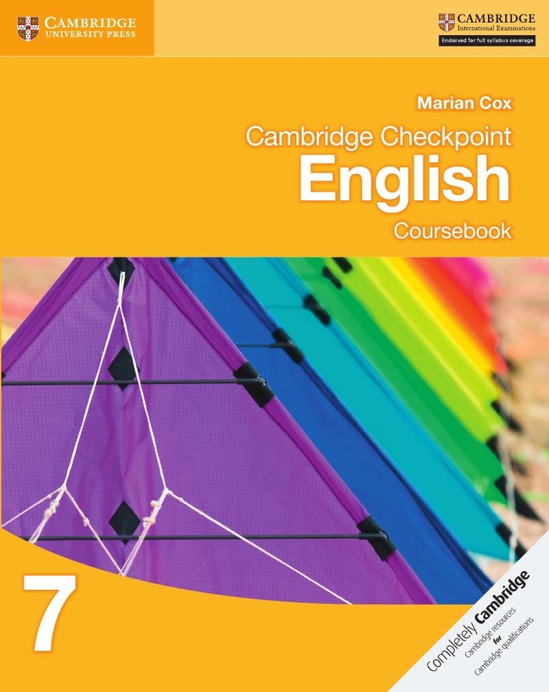 Cambridge Checkpoint English Coursebook 7 Paperback English by Marian Cox - 41095 - Image 1
