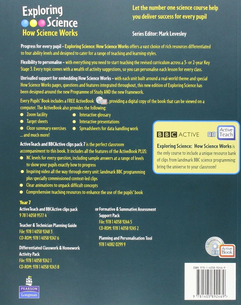Exploring Science - How Science Works - 7 Paperback English by Mark Levesley - 39548  - Image 2