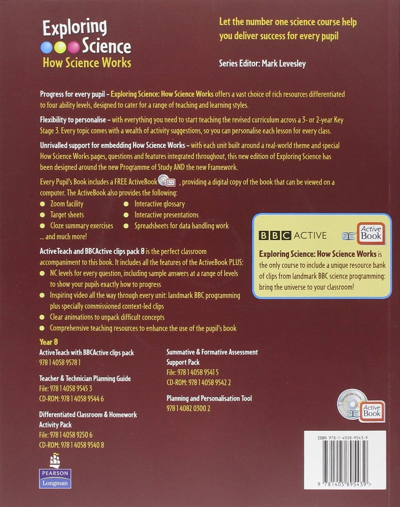 Exploring Science - How Science Works - 8 Paperback English by Mark Levesley - 39713  - Image 2