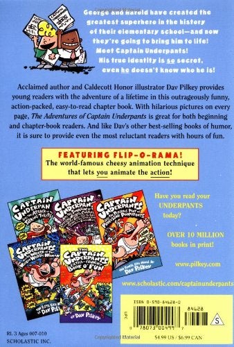 The Adventures Of Captain Underpants paperback english - 35703