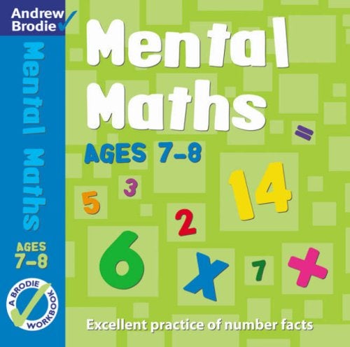 Mental Maths For Ages 7 8 Paperback English by Andrew Brodie