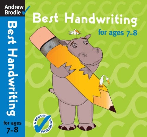 Best Handwriting For Ages 7-8 Paperback English by Andrew Brodie - 39202