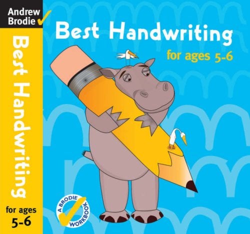 Best Handwriting For Ages 5-6 - Paperback English by Andrew Brodie - 39202