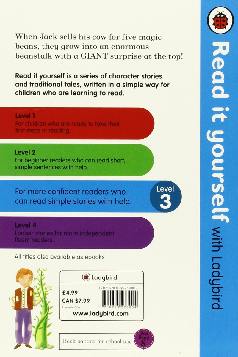 Read It Yourself Jack and the Beanstalk Paperback English by Ladybird - 41429  - Image 2