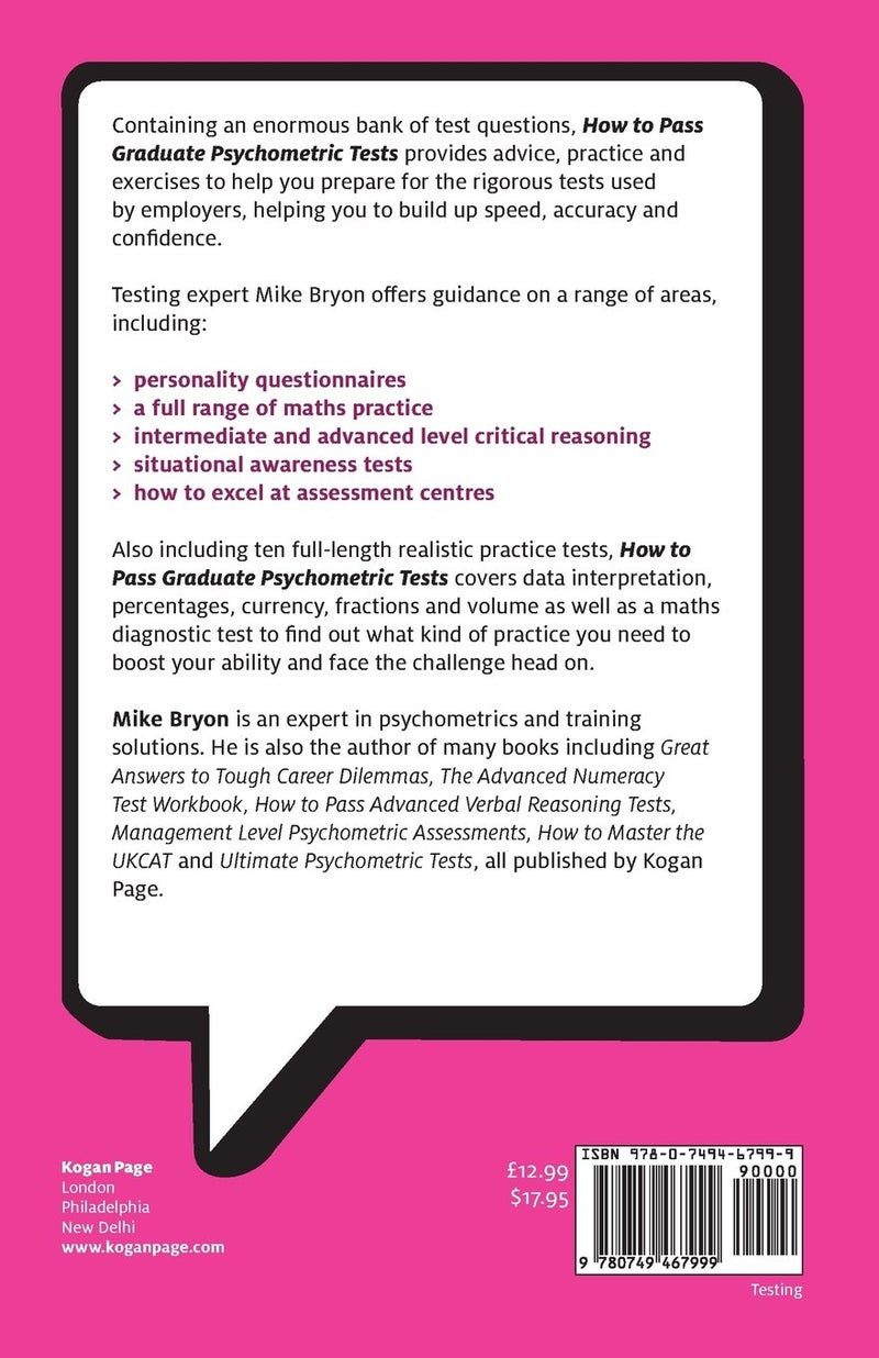 How To Pass Graduate Psychometric Tests printed_book_paperback english - 41397 - Image 2