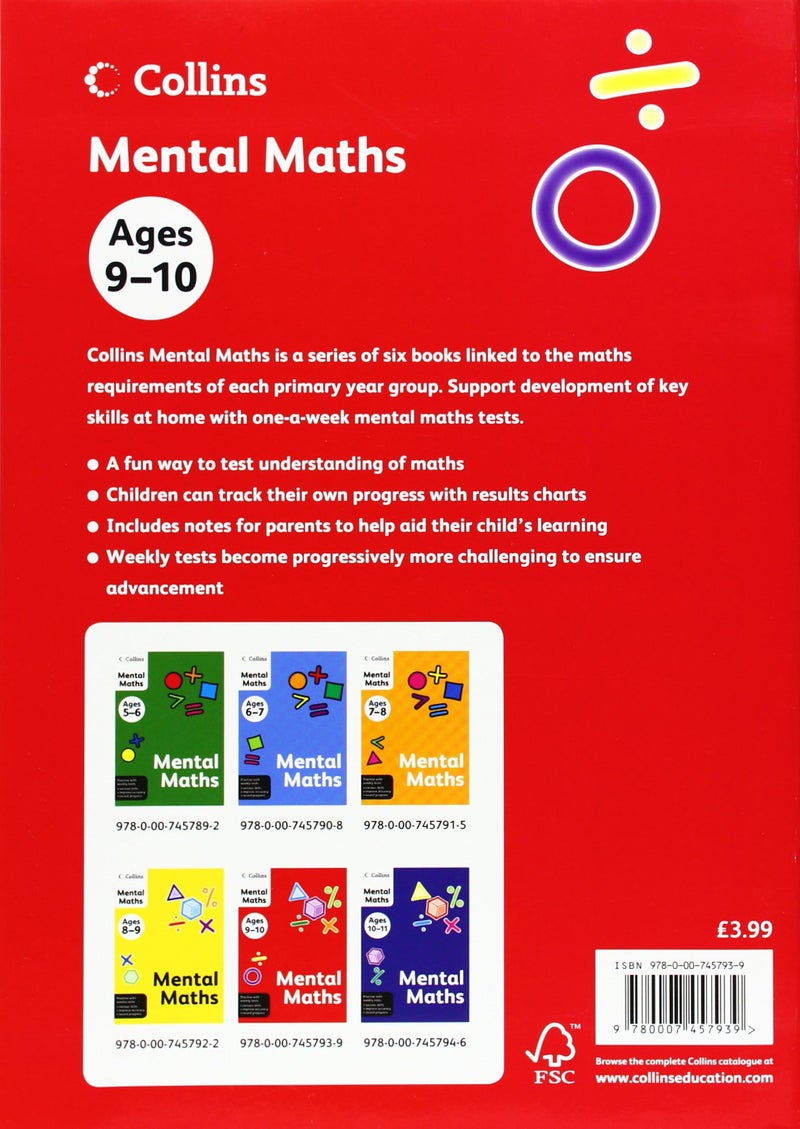 Collins Mental Maths Level 5 Paperback English by Collins KS2 - 40675