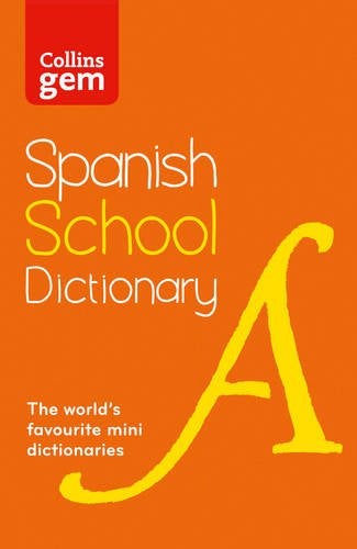 Collins Gem Spanish School Dictionary Paperback English by Collins Dictionaries - 42190