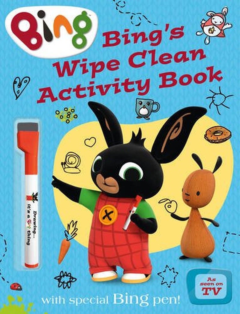 Bing's Wipe Clean Activity Book printed_book_paperback english - 30/07/2015