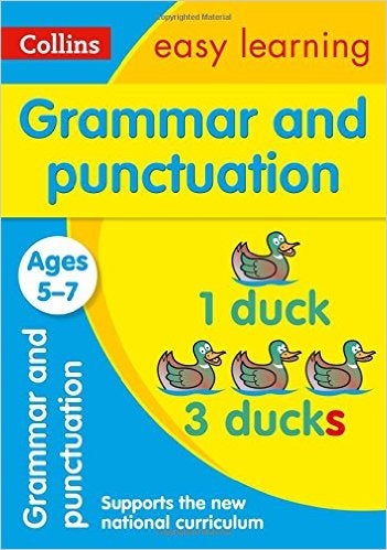 Grammar and Punctuation Ages 5-7 Paperback English by Collins Easy Learning - 42181