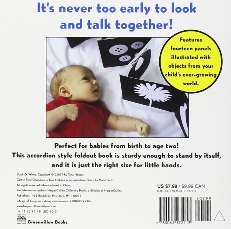 Black & White Board Book English by Tana Hoban - 39344  - Image 2