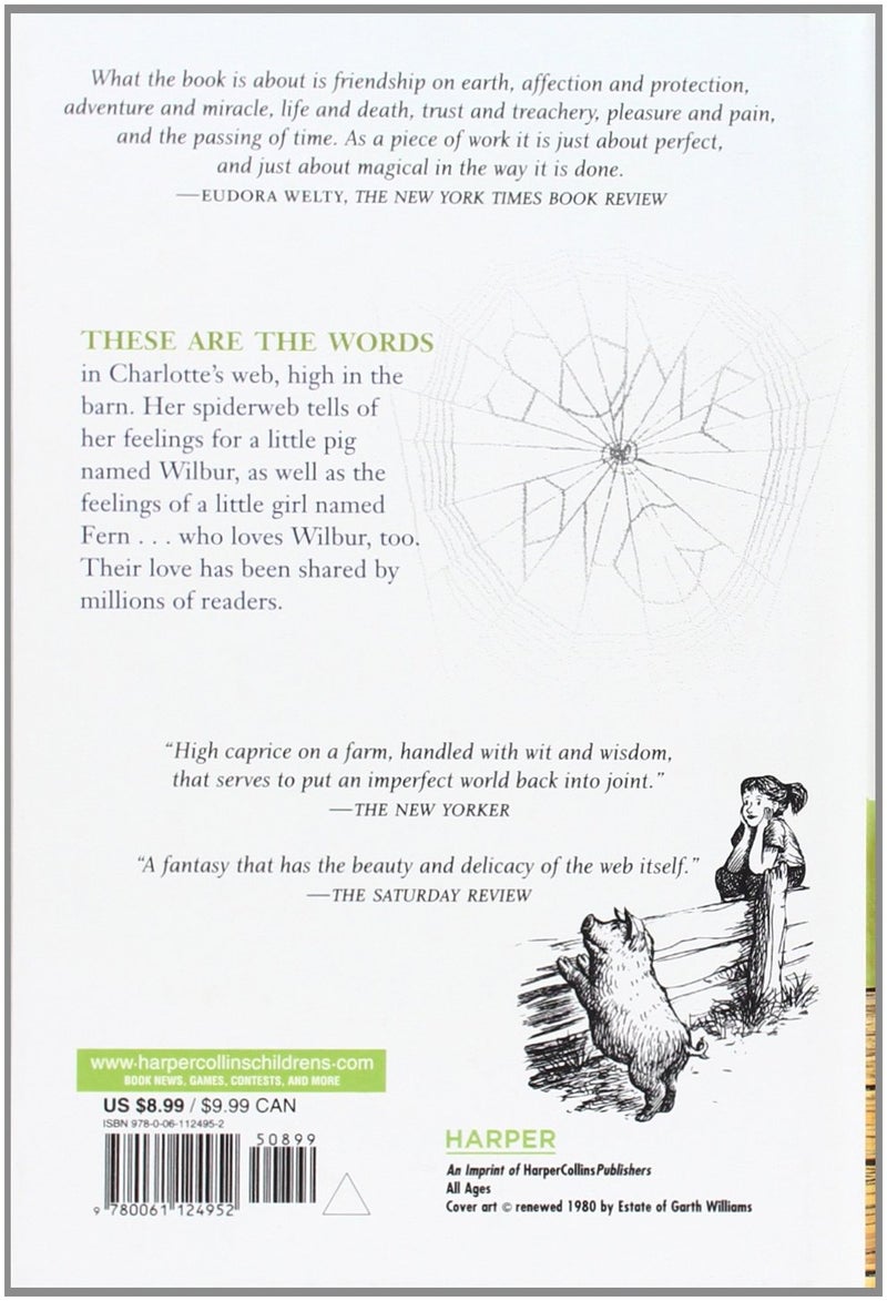 Charlotte's Web Paperback English by E. B. White - 41186  - Image 2