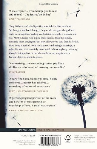 ذا سينس اوف آن ايندينج printed_book_paperback english - Image 2