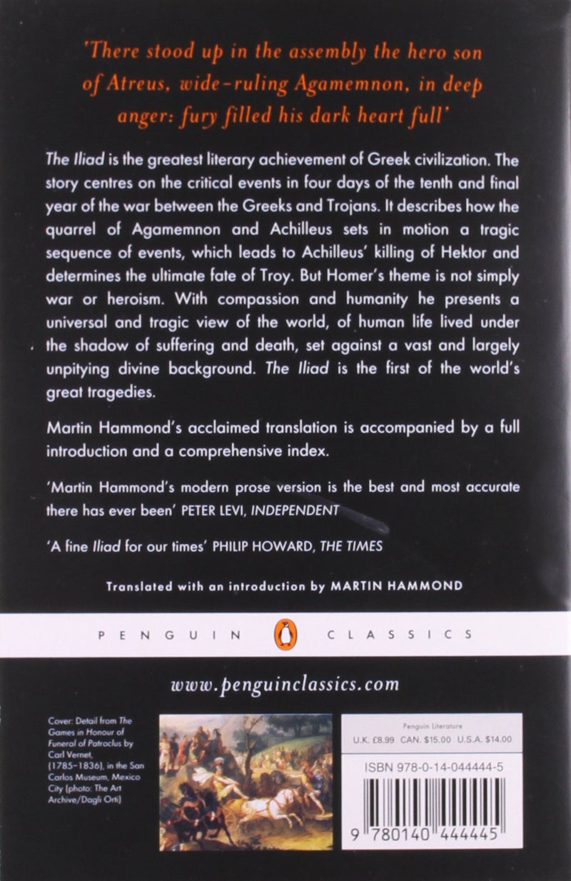 Penguin Classics Homer The Iliad printed_book_paperback english - 27/08/1987 - Image 2