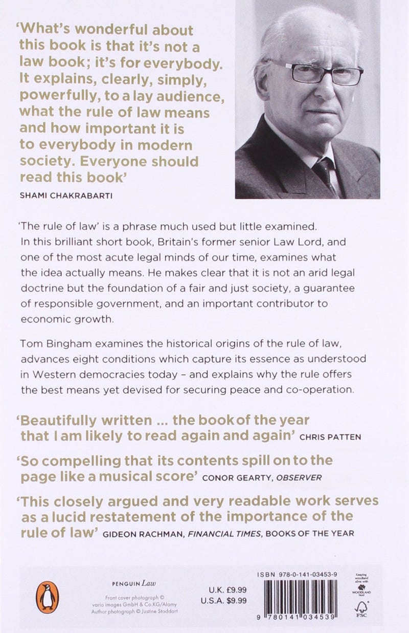 The Rule of Law - Paperback English by Tom Bingham - 24/02/2011  - Image 2