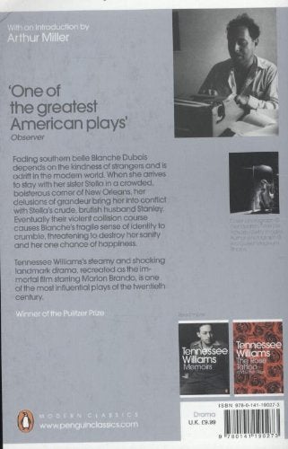 A Streetcar Named Desire Paperback English by Tennessee Williams - 39936  - Image 2