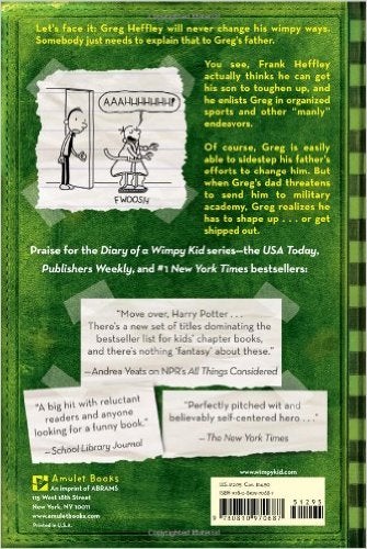 Diary Of A Wimpy Kid New York Times Bestseller Paperback English by Jeff Kinney - 39972  - Image 2