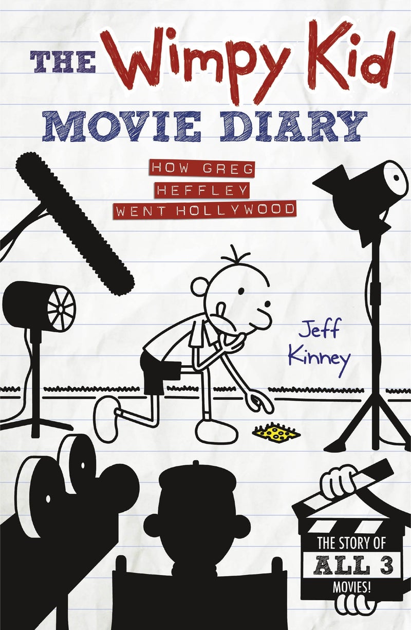 The Wimpy Kid Movie Diary Hardcover English by Jeff Kinney - 2016-02-11  - Image 1