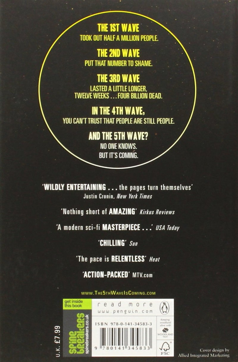 The 5th Wave Paperback English by Rick Yancey - 41460  - Image 2