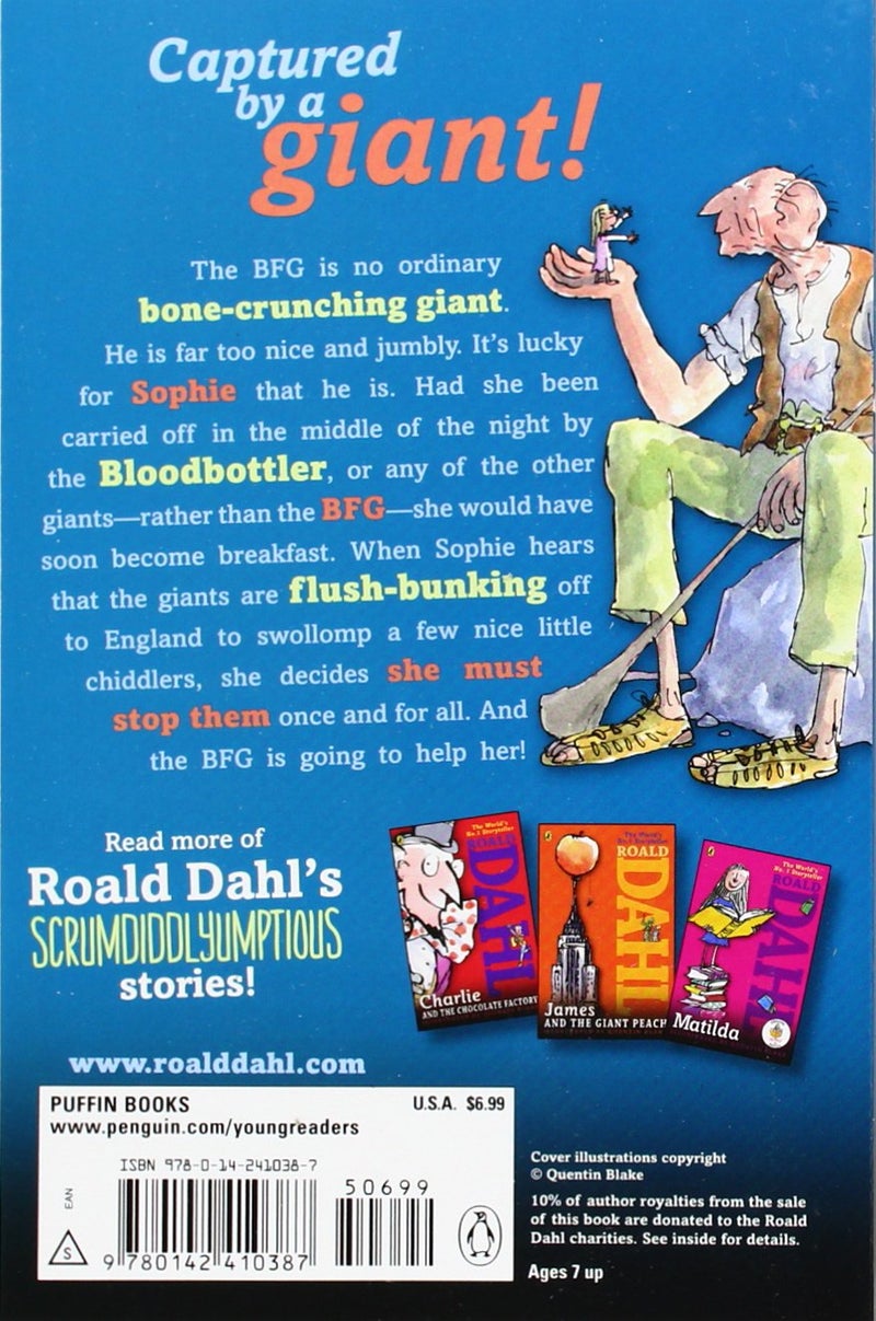 The BFG paperback english - 2016-02-11