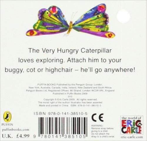 null - The Very Hungry Caterpillar's Buggy Book Board Book English by Eric Carle - 39815 - Image 1