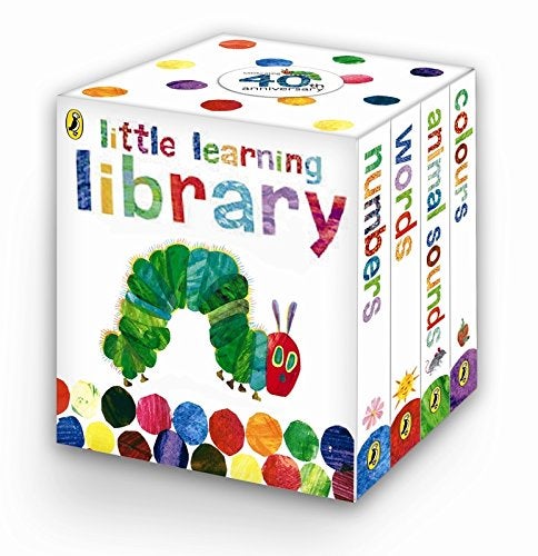 The Very Hungry Caterpillar - Little Learning Library Board Book English by Eric Carle - 39936  - Image 1