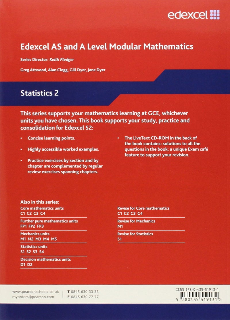 null - Edexcel AS and A Level Modular Mathematics Paperback English by Keith Pledger - 39927 - Image 1