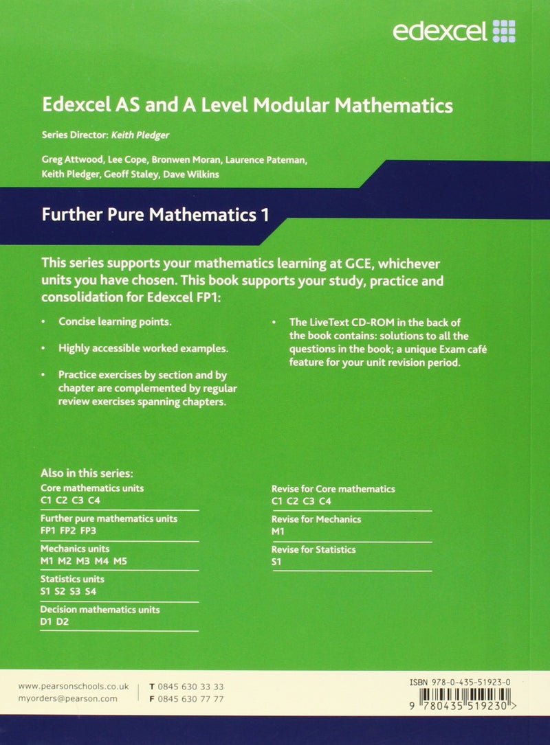 Edexcel AS and A Level Modular Mathematics Paperback English by Keith Pledger - 39680  - Image 2