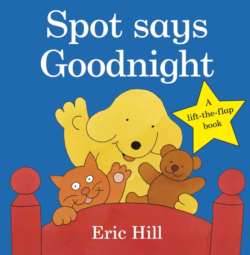 Spot Says Goodnight Board Book English by Eric Hill - 40668 - Image 1