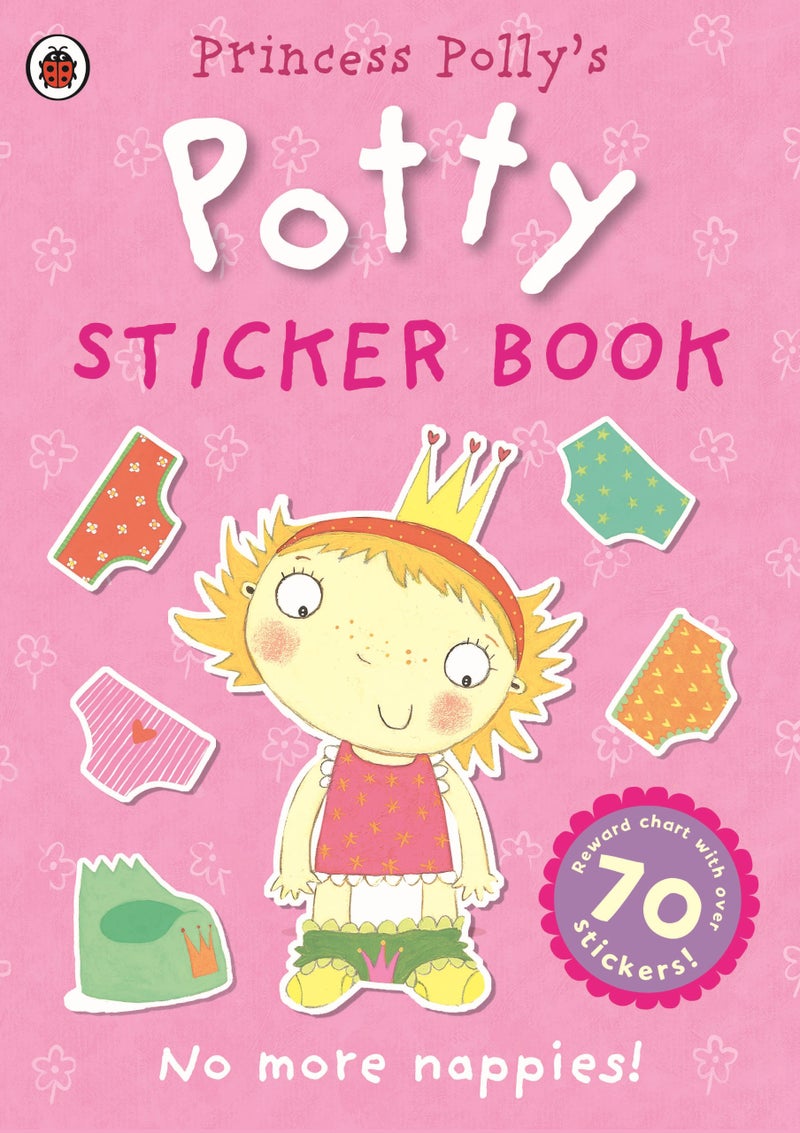 Princess Polly's Potty sticker activity book Paperback English by Ladybird - 41704 