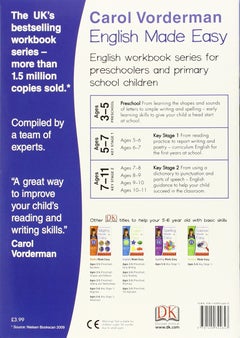 English Made Easy Ages 5-6 Key Stage 1 Paperback English by Carol Vorderman - 41821  - Image 2