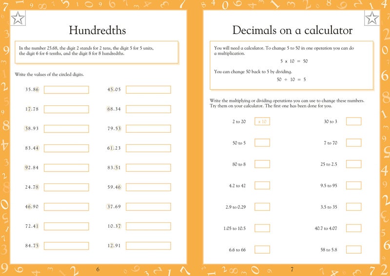 الرياضيات سهلة الأعداد العشرية للأعمار من 9 إلى 11 سنة المرحلة الأساسية الثانية - Image 2