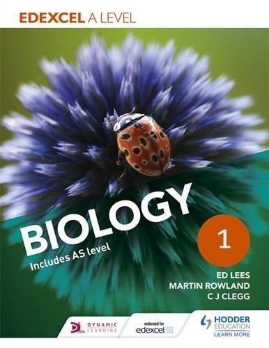 Edexcel A Level Biology Book Paperback English by Ed Lees - 42181  - Image 1